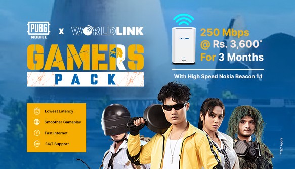 Worldlink Pubg Mobile gamer pack