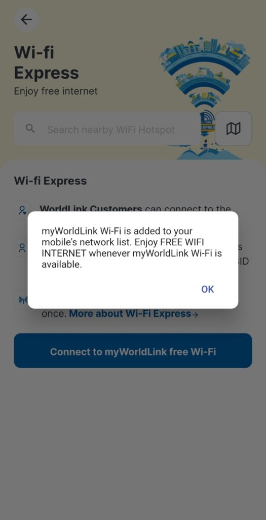 myWorldLink app 5