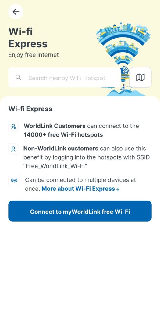 FREE WORLDLINK WI-FI