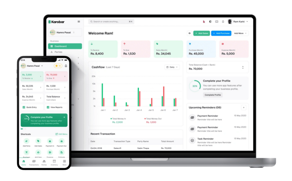 Karobar App